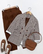 کت و شلوار زنانه مدل لیدیا