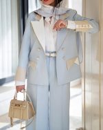 کت و شلوار زنانه مدل آنشلی - تصویر 3