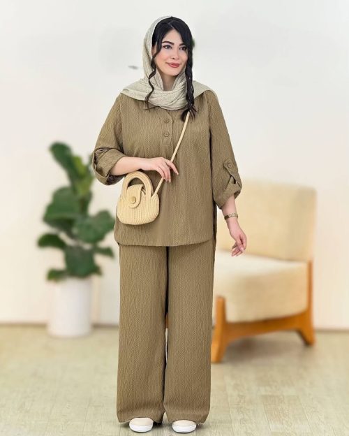 شومیز و شلوار زنانه مدل مانلی