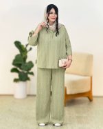 شومیز و شلوار زنانه مدل مانلی - تصویر 3