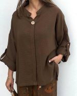 شومیز شلوار زنانه مدل بابونه - تصویر 11