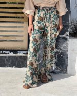 شومیز شلوار زنانه مدل بابونه - تصویر 9