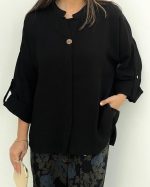 شومیز شلوار زنانه مدل بابونه - تصویر 8