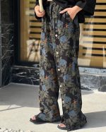 شومیز شلوار زنانه مدل بابونه - تصویر 6