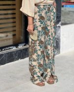 شومیز شلوار زنانه مدل بابونه - تصویر 2