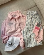 شلوار خمره ای طرحدار زنانه مدل شکوه - تصویر 8