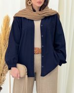 شومیز گلدوزی زنانه مدل دلوان - تصویر 2