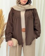 شومیز گلدوزی زنانه مدل دلوان - تصویر 3