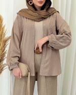 شومیز گلدوزی زنانه مدل دلوان - تصویر 7