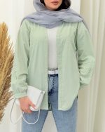 شومیز گلدوزی زنانه مدل دلوان - تصویر 8