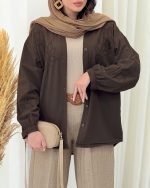 شومیز گلدوزی زنانه مدل دلوان