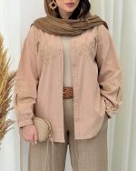 شومیز گلدوزی زنانه مدل دلوان - تصویر 10