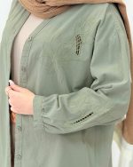 شومیز گلدوزی زنانه مدل دلوان - تصویر 15