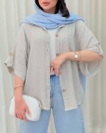 شومیز زنانه مدل یاس - تصویر 6