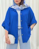 شومیز زنانه مدل یاس - تصویر 9