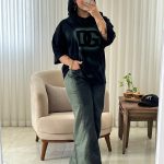 تیشرت و شلوار زنانه مدل دندی