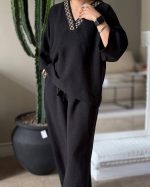 ست شومیز و شلوار زنانه مدل لامیا - تصویر 5