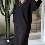 ست شومیز و شلوار زنانه مدل لامیا