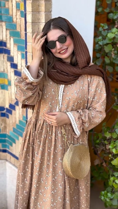 پیراهن زنانه مدل گلبرگ