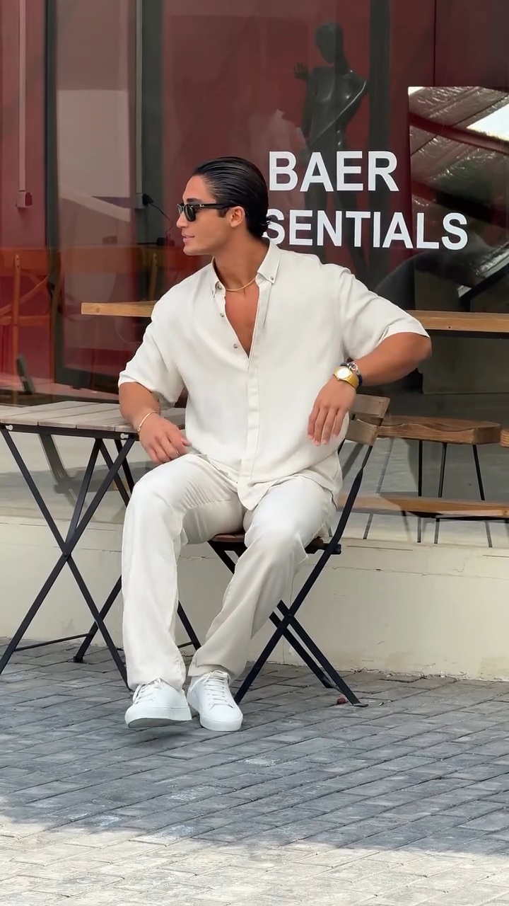 VideoCapture_20250420-204022 پیرهن شلوار مردانه مدل آرمان - تصویر 1