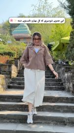 شومیز زنانه مدل آبرنگی - تصویر 6