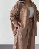 شومیز شلوار زنانه مدل نازیلا - تصویر 3