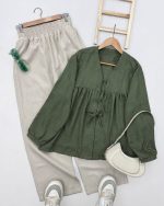 مانتو عروسکی زنانه مدل ملیکا - تصویر 4