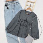 مانتو عروسکی زنانه مدل ملیکا