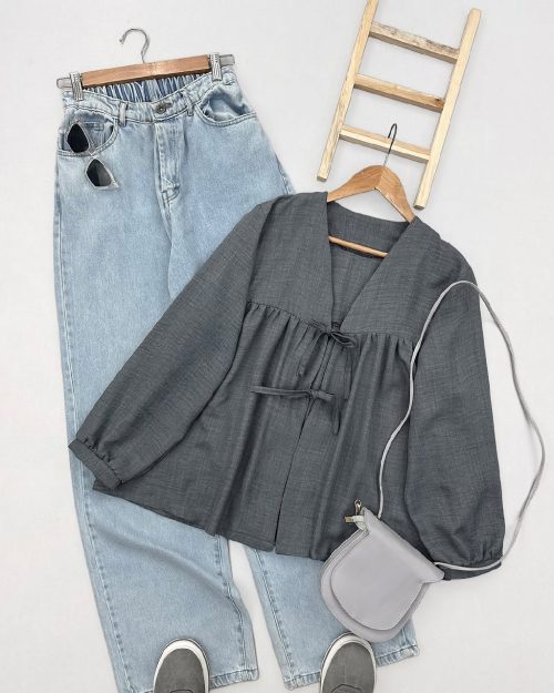 مانتو عروسکی زنانه مدل ملیکا