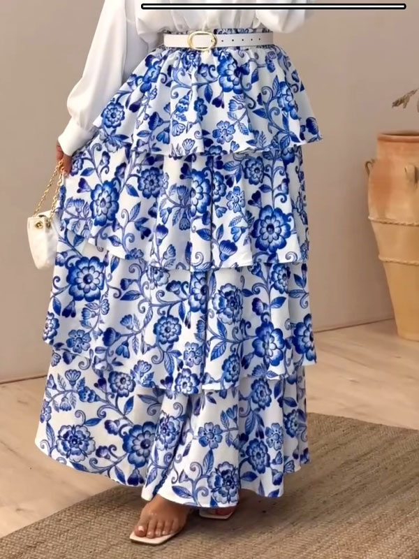 melina (2) دامن زنانه مدل ملینا - تصویر 1