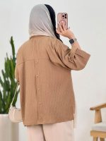 شومیز تک جیب مدل سلنا - تصویر 5