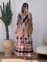 ساحلی زنانه مدل ترمه - تصویر 3