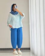 شومیز شلوار زنانه مدل لاله - تصویر 2