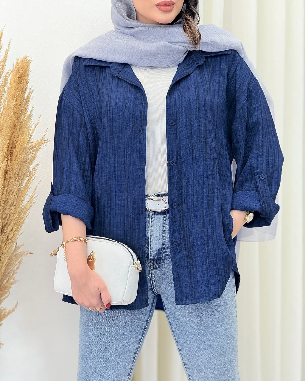 IMG_20250505_124458_779 شومیز زنانه مدل ثمینا - تصویر 1