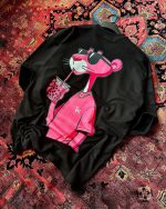 تیشرت مردانه مدل پلنگ صورتی - تصویر 4