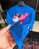 تیشرت مردانه مدل پلنگ صورتی - تصویر 3