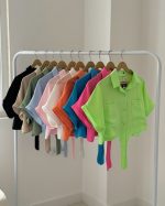 شومیز زنانه مدل مینو - تصویر 5