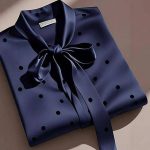 شومیز زنانه مدل خالدار - تصویر 2