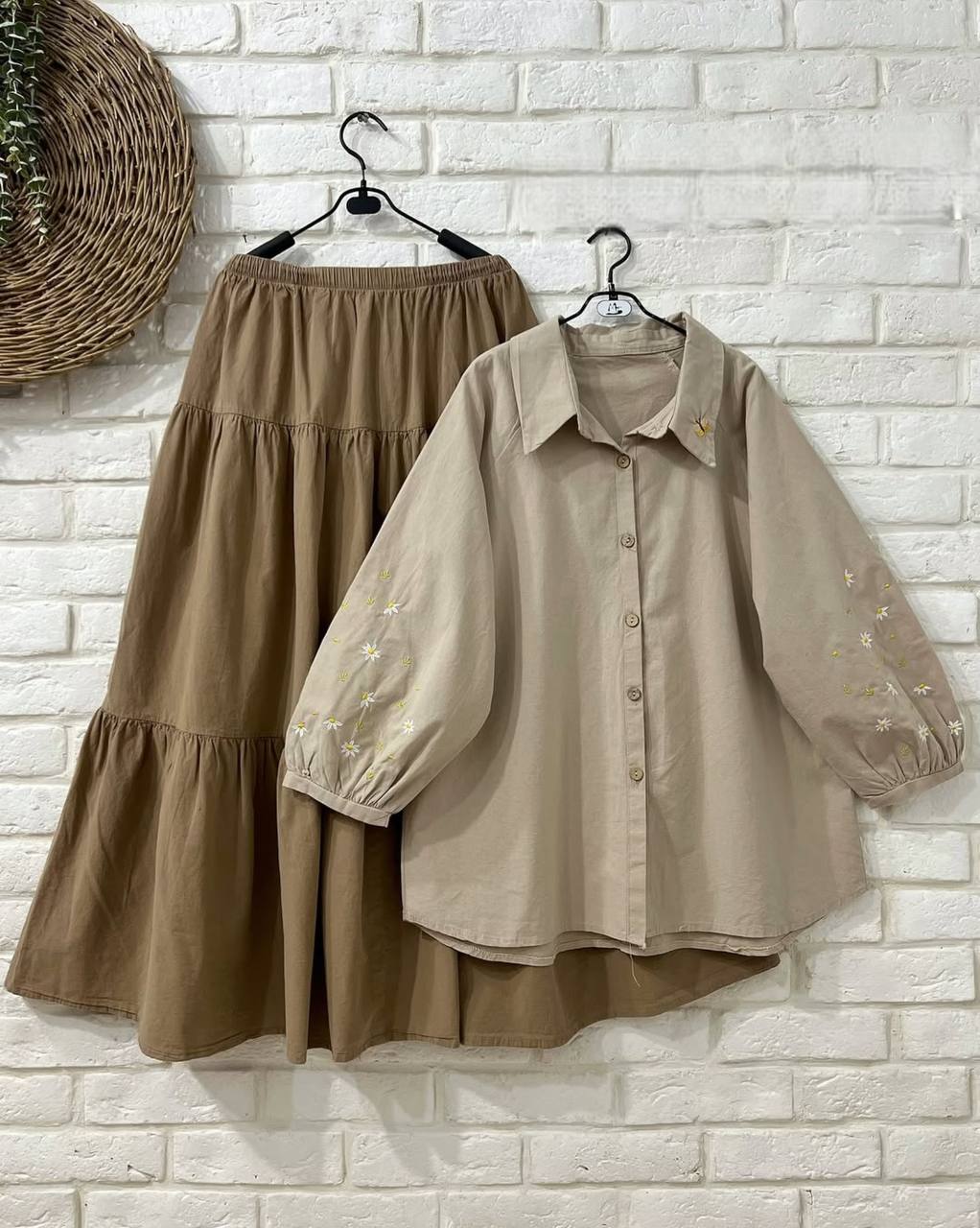 IMG_20250519_104319_931 شومیز دامن زنانه مدل گلناز - تصویر 1