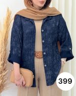 مانتو تک جیب زنانه مدل ترانه - تصویر 2