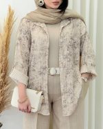 مانتو تک جیب زنانه مدل ترانه