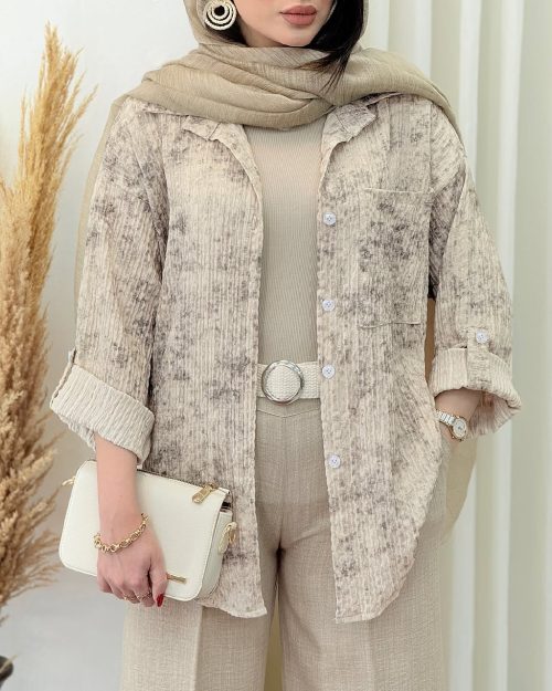 مانتو تک جیب زنانه مدل ترانه