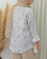 مانتو تک جیب زنانه مدل ترانه - تصویر 6