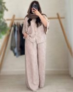 شومیز شلوار زنانه مدل ونیز - تصویر 3