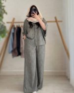 شومیز شلوار زنانه مدل ونیز - تصویر 7