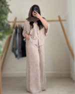 شومیز شلوار زنانه مدل ونیز - تصویر 9