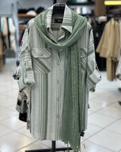 مانتو شومیزی زنانه مدل آرمیتا