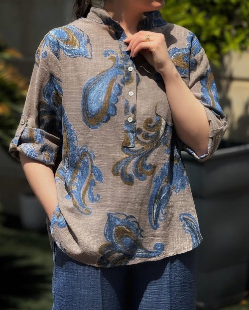 شومیز زنانه مدل فلامک