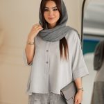 شومیز و شلوار زنانه مدل هیوا 