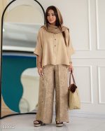 شومیز و شلوار زنانه مدل هیوا  - تصویر 7